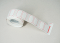 Jarrón Tranquilizante - Rollo de etiqueta doble 25x30 mm